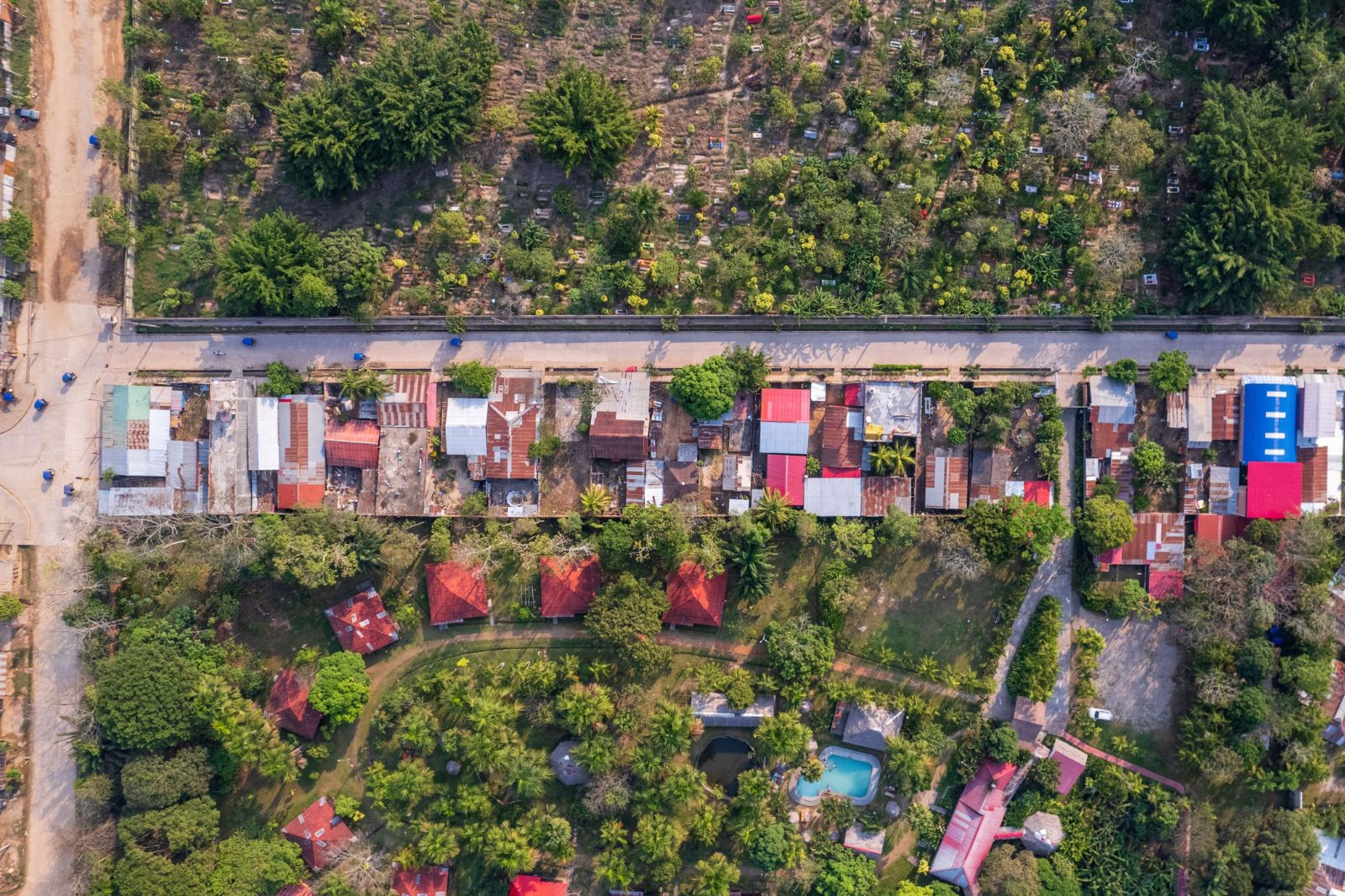 Ucayali, Perú. Vista área.